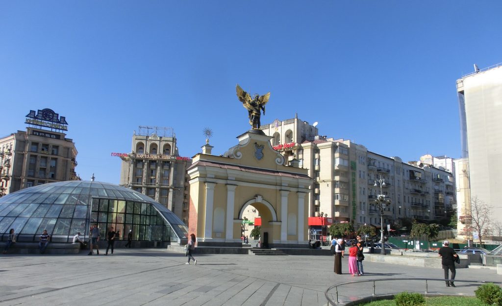 キエフの観光・有名な観光スポット「キエフの独立広場」