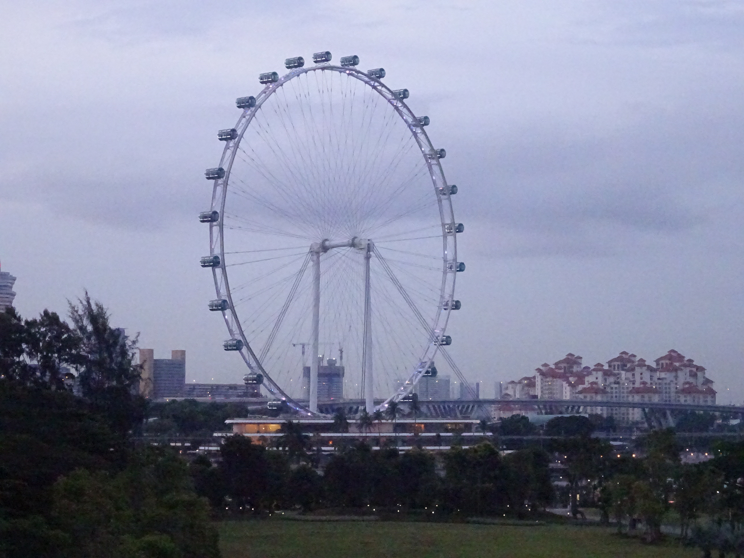 シンガポールの有名観光スポット「シンガポールフライヤー」