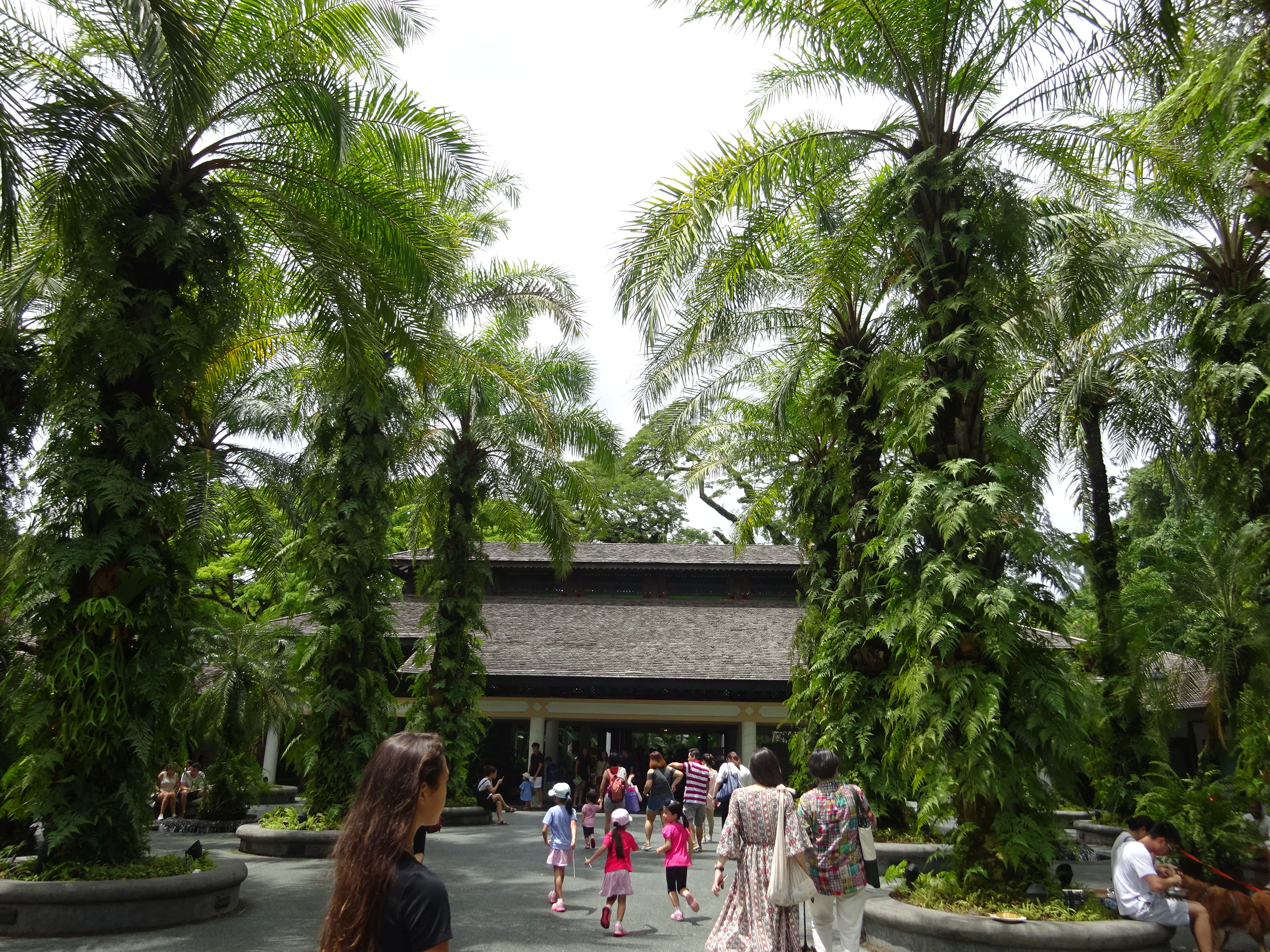シンガポール植物園（ボタニック　ガーデンズ）の出入り口