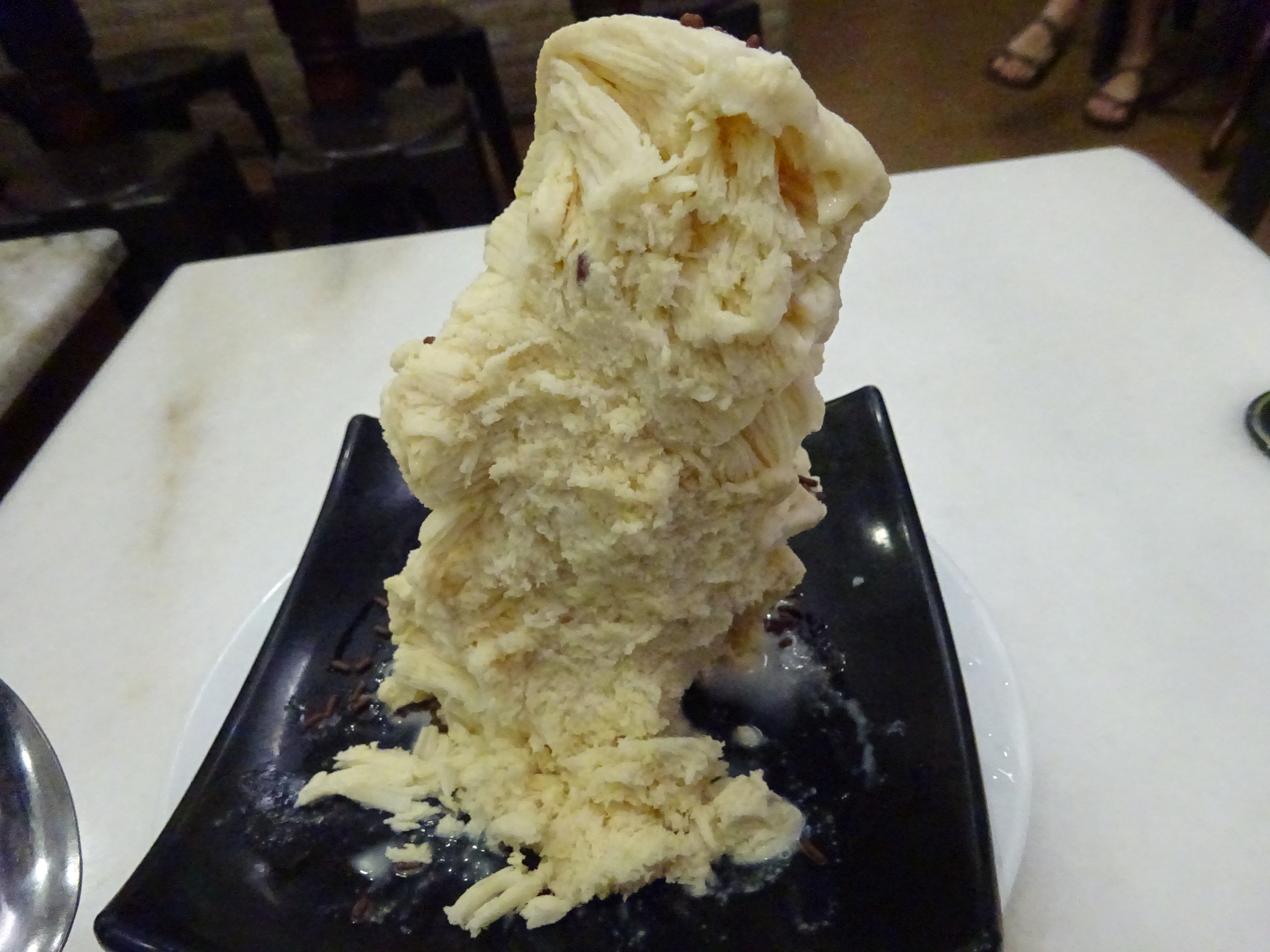 「味香園甜品(Mei Heong Yuen Dessert)」のピーナッツかき氷